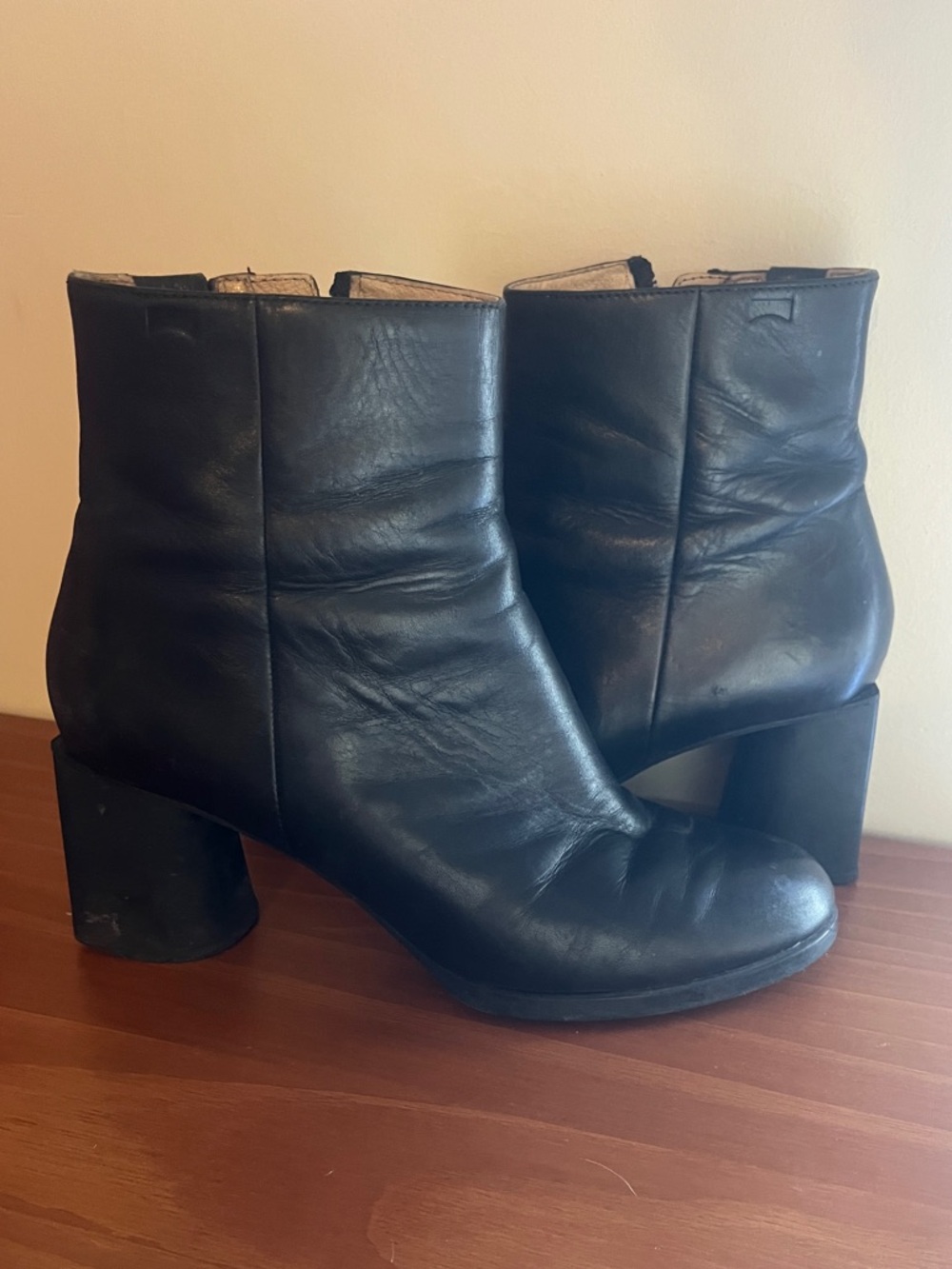 Camper Heeled Boots